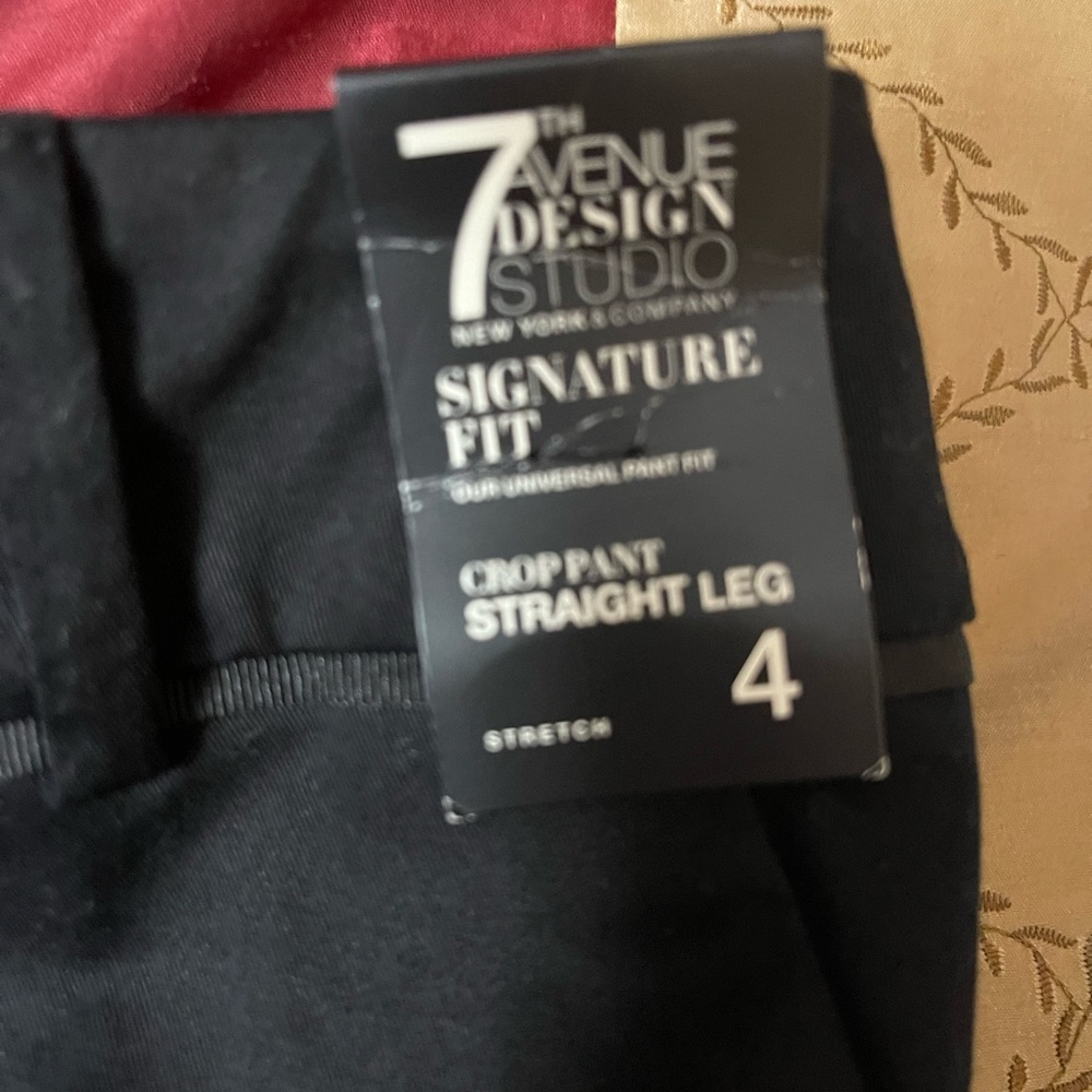 New York & Company 7th Avenue Black Dress Pants